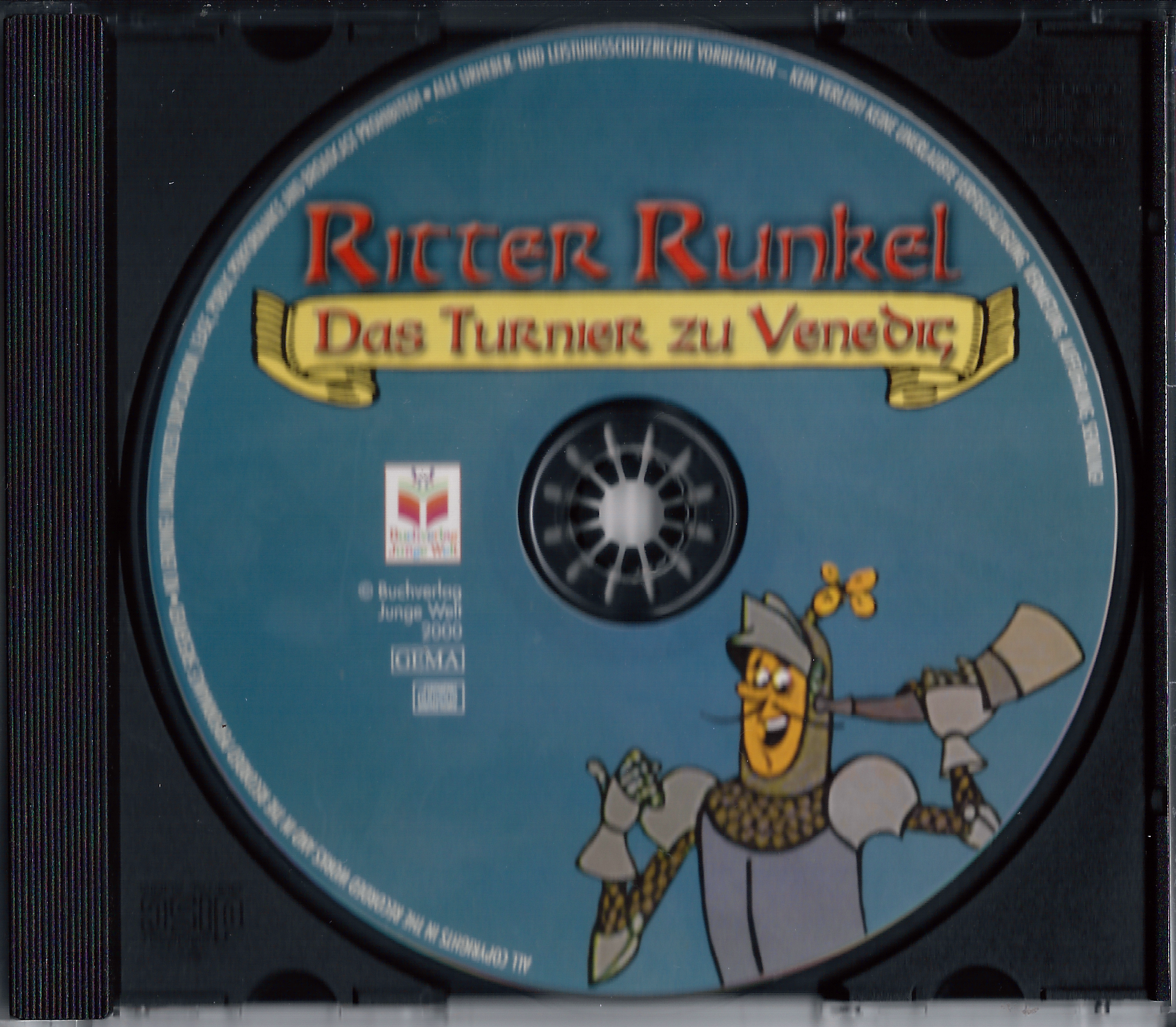 1. Auflage CD Label