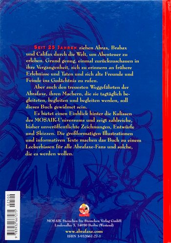 25 Jahre Abrafaxe, Rückseite